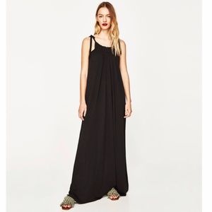 Zara black maxi dress